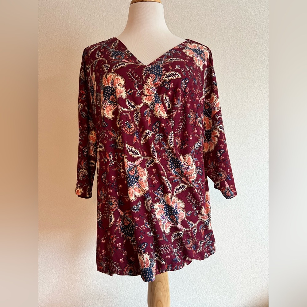 Dressbarn Chennault 2X Top